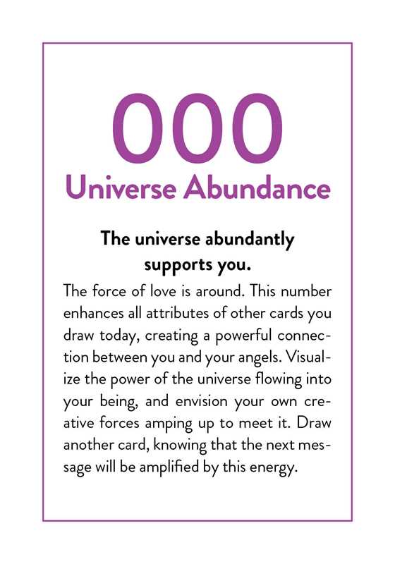 Angel Numbers Deck by Mystic Michaela: Flashcards