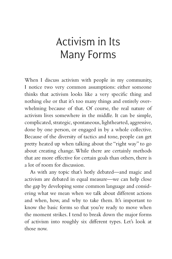 Witchcraft Activism: A Toolkit for Magical Resistance