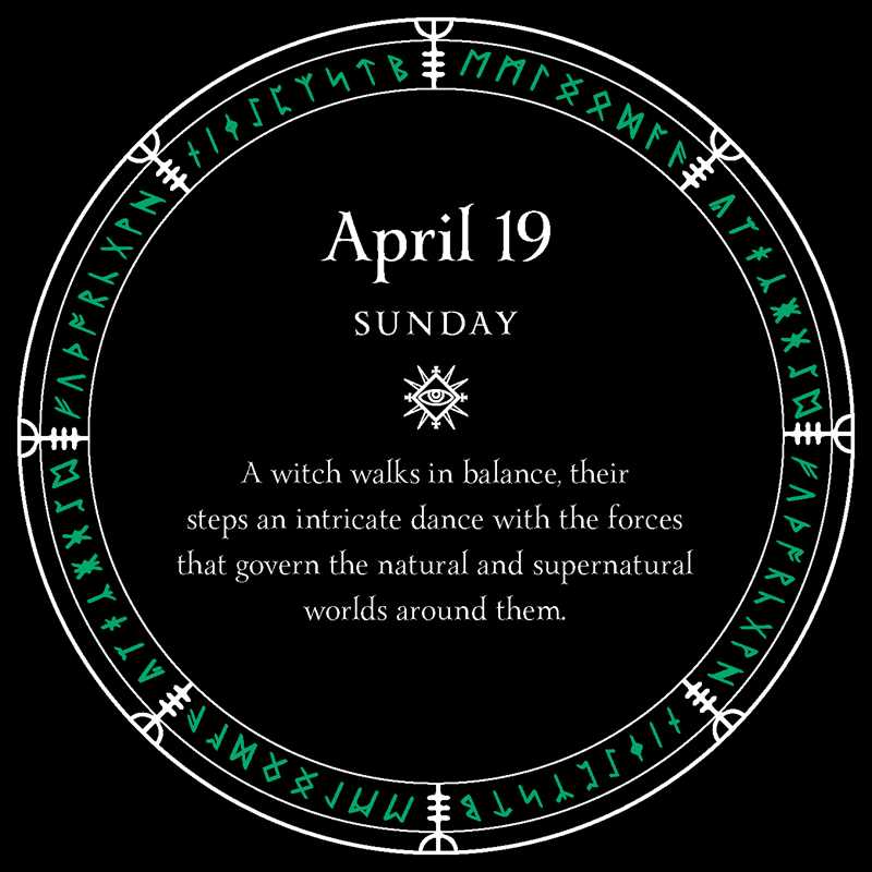 2026 Witch's Calendar: Daily Magick Day-to-Day Calendar by Barbara Meiklejohn-Free: Calendar; 736 pages / English