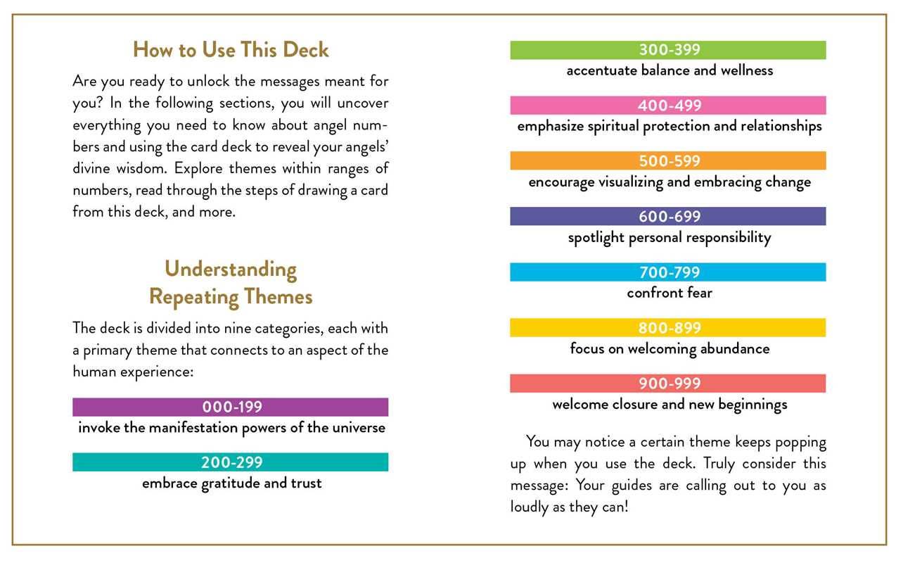 Angel Numbers Deck by Mystic Michaela: Flashcards