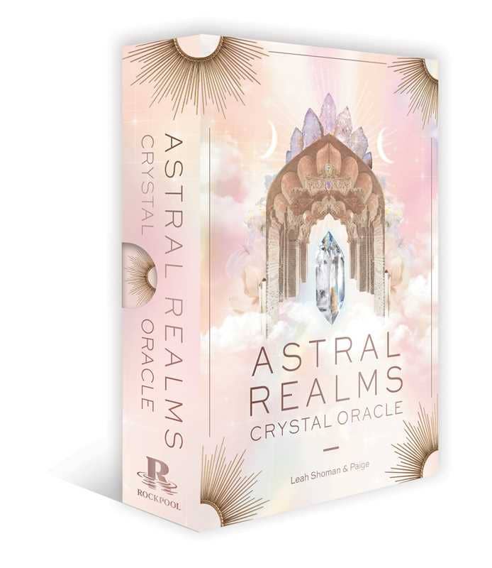 Astral Realms Crystal Oracle by Leah Shoman: Flashcards; 128 pages / English