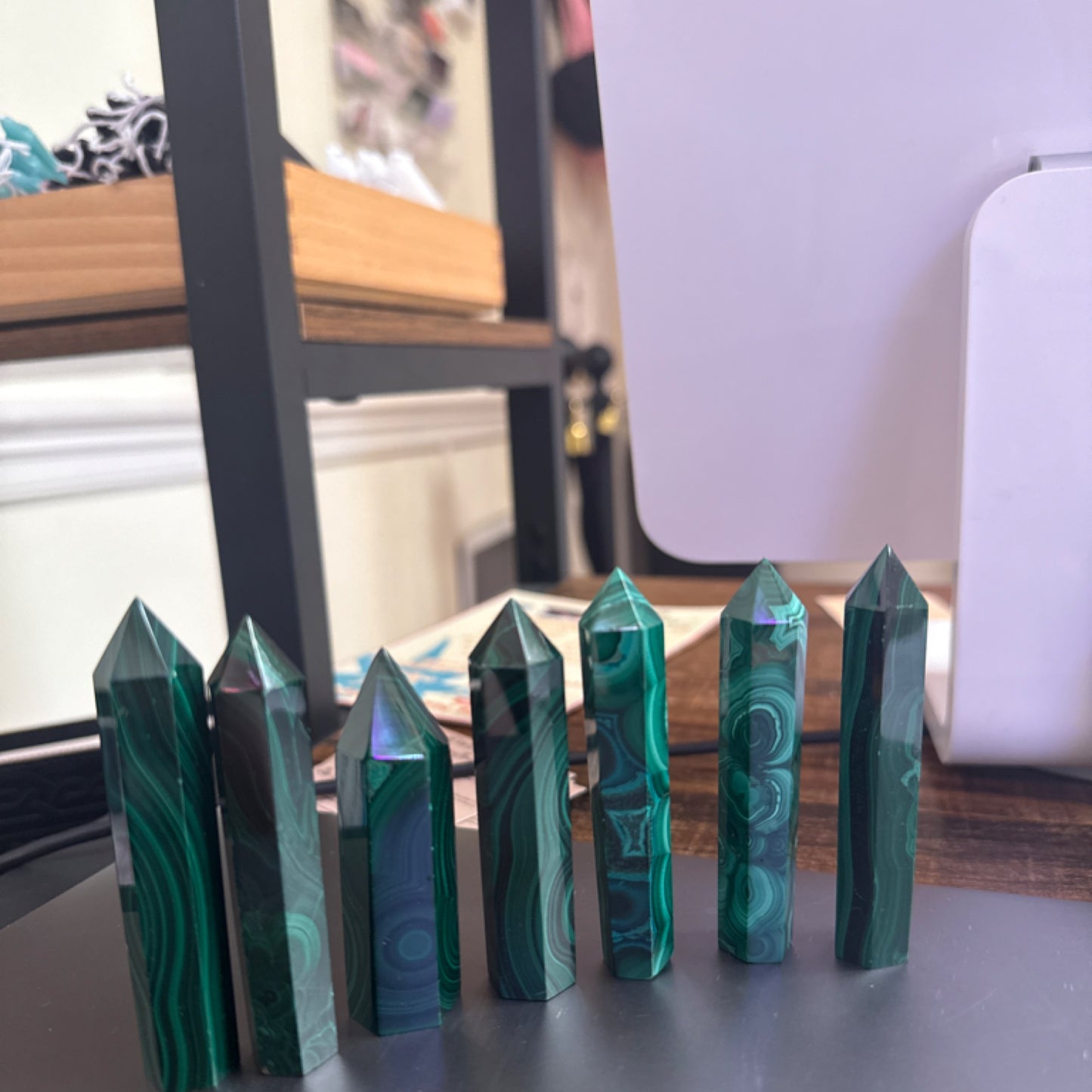 Malachite tower