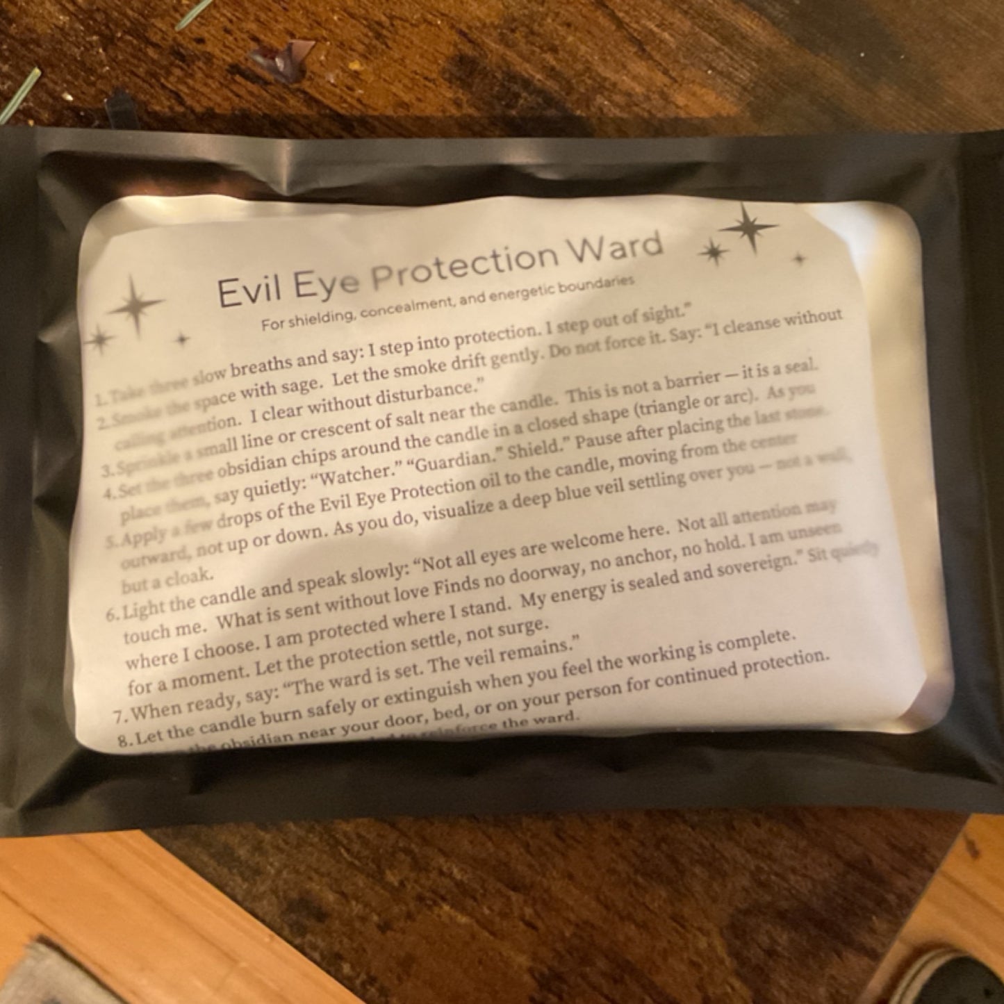 Evil Eye Protection Spell Kit