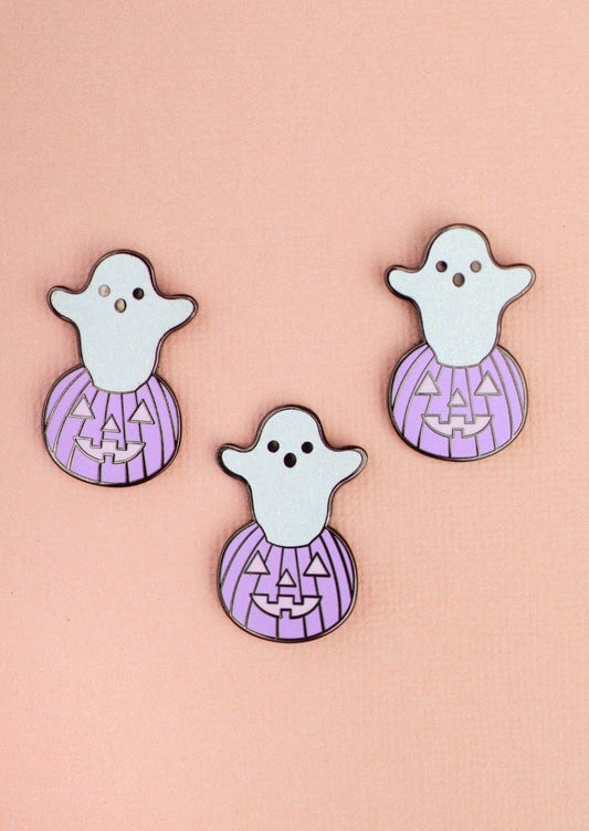 Ghost Pumpkin Pin