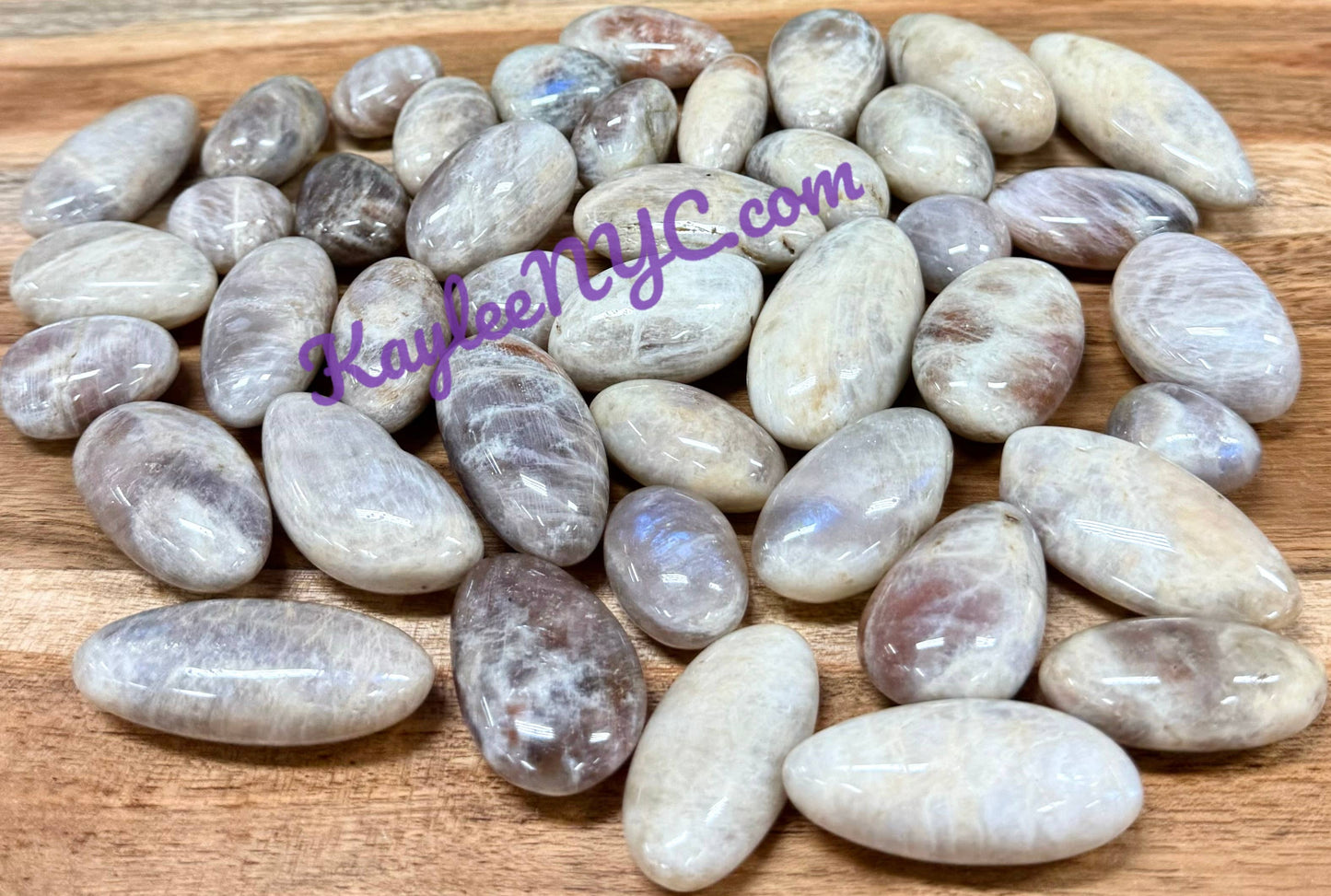 Wholesale Lot 2 Lbs Natural Moonstone Sunstone Tumble