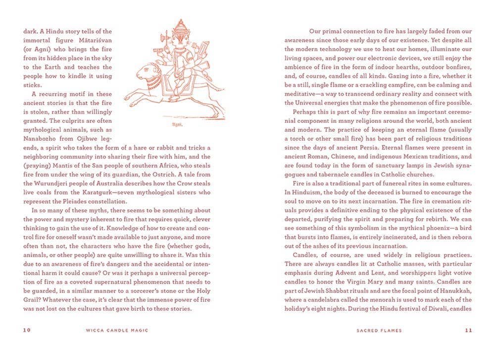 Wicca Candle Magic by Lisa Chamberlain