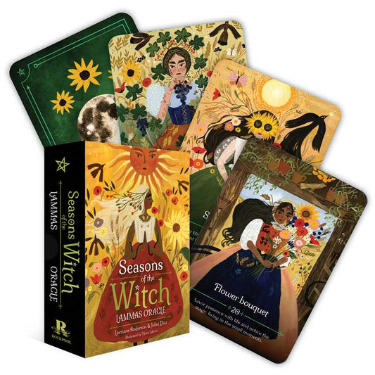 Seasons of the Witch - Lammas Oracle by Lorriane  Anderson: Flashcards; 160 pages / English