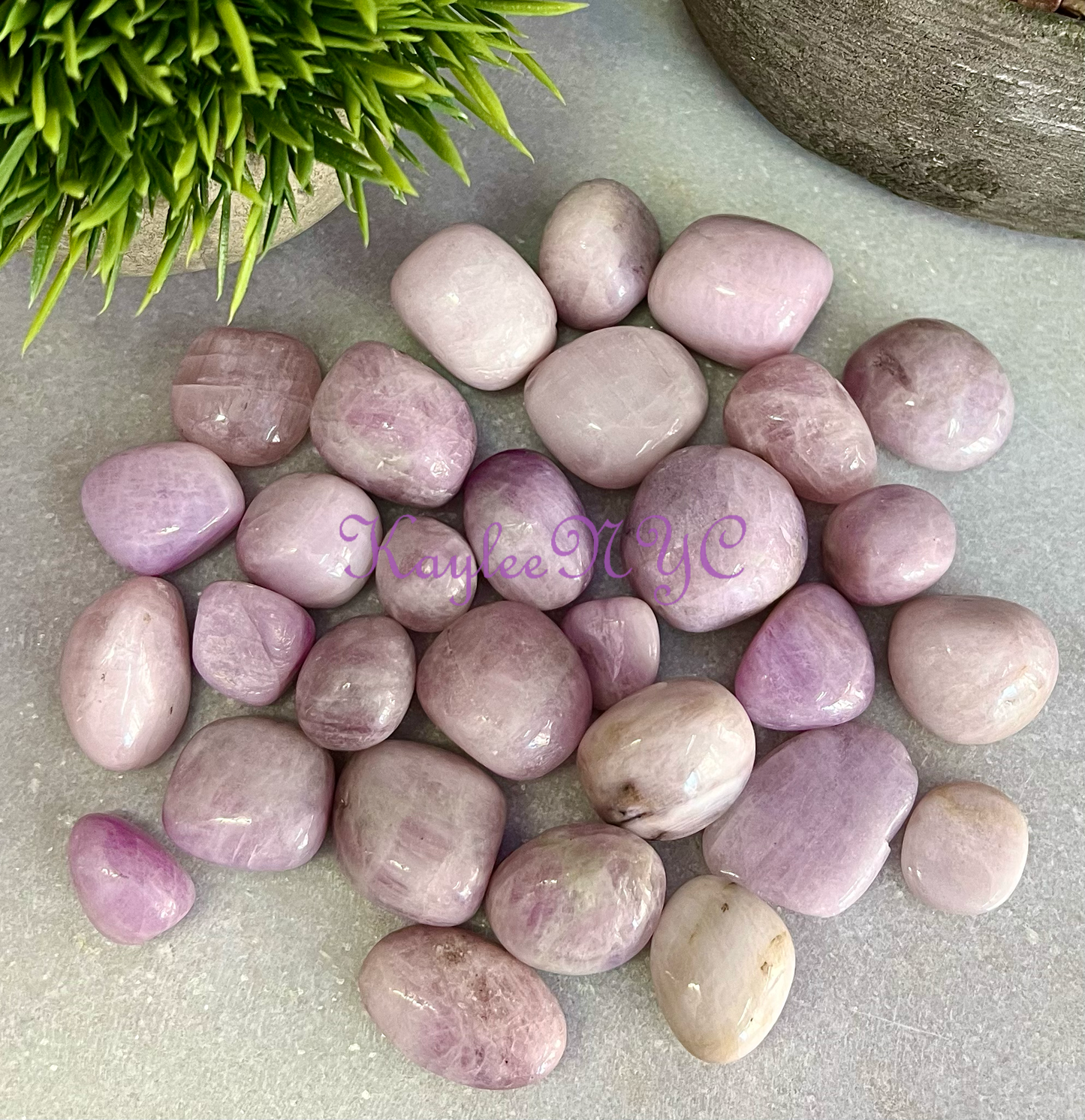Wholesale Lot 1 Lb Natural Kunzite Tumble Healing Energy