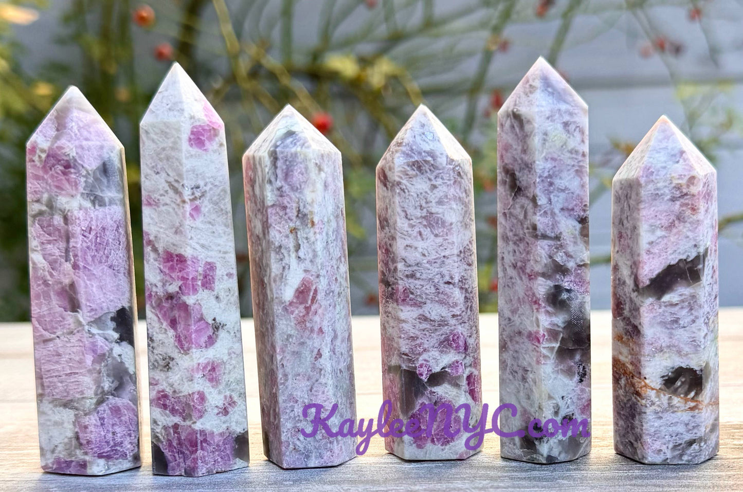 1 Lb Natural Pink Tourmaline Unicorn Stone Obelisk Tower 