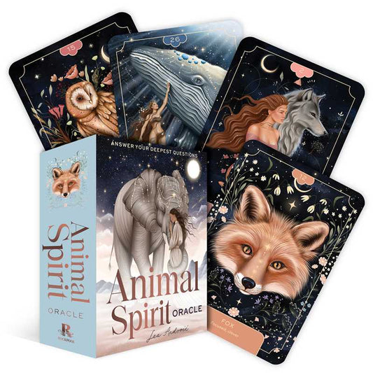 Animal Spirit Oracle by Lea  Androic: Flashcards; 96 pages / English