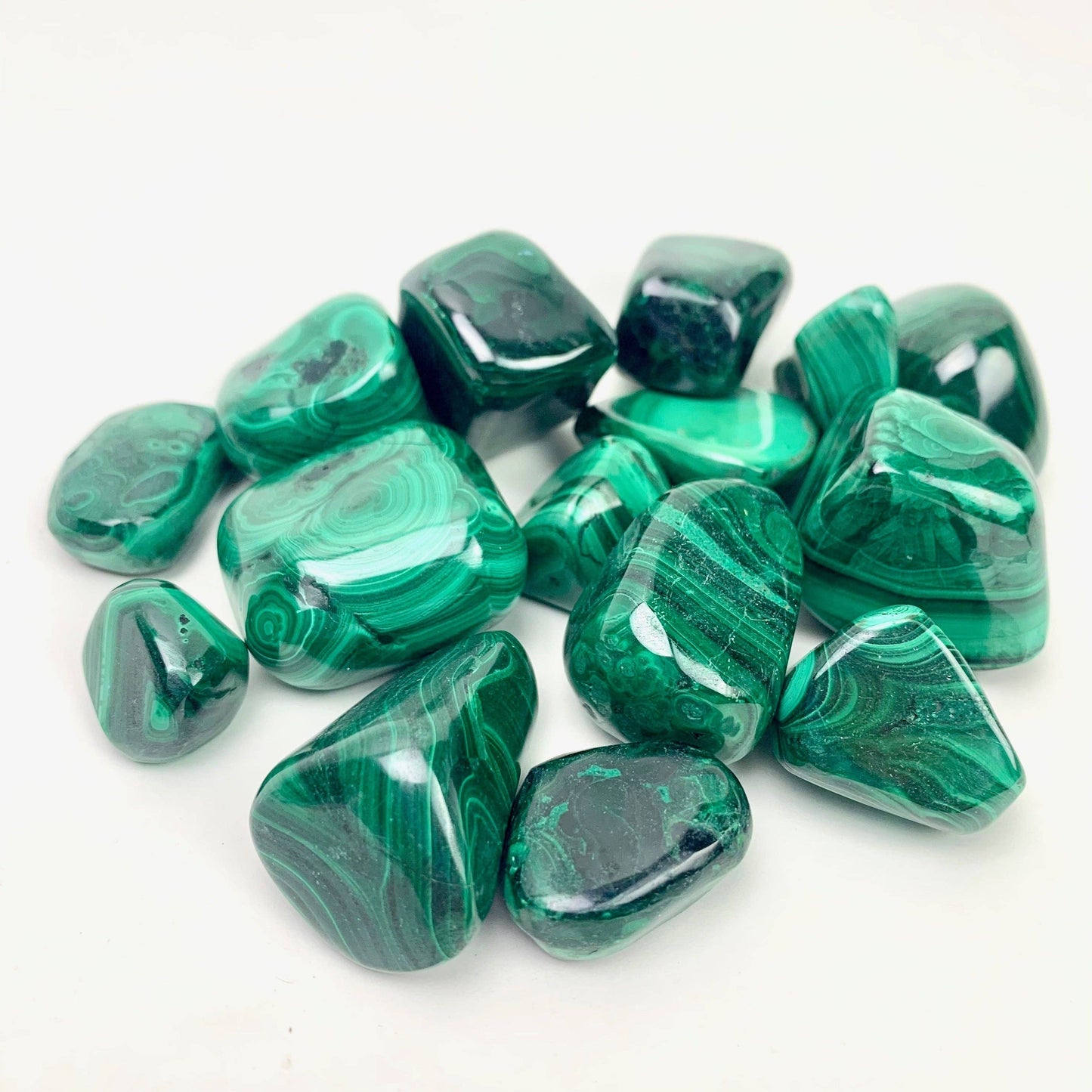 Malachite Tumbled