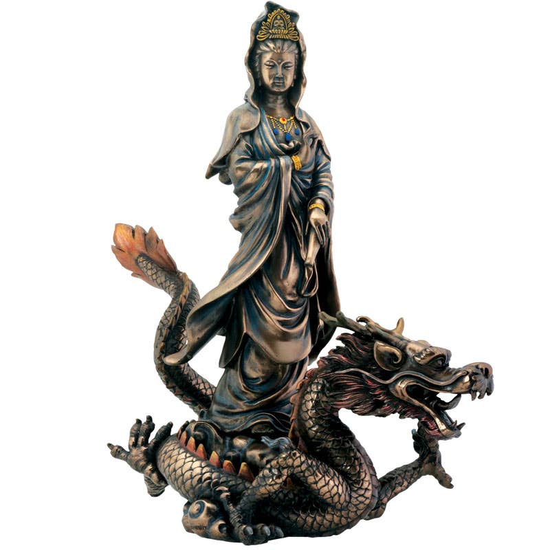 Y7828 Kuan Yin with Dragon C/2