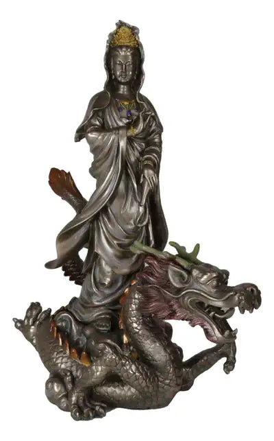 Y7828 Kuan Yin with Dragon C/2