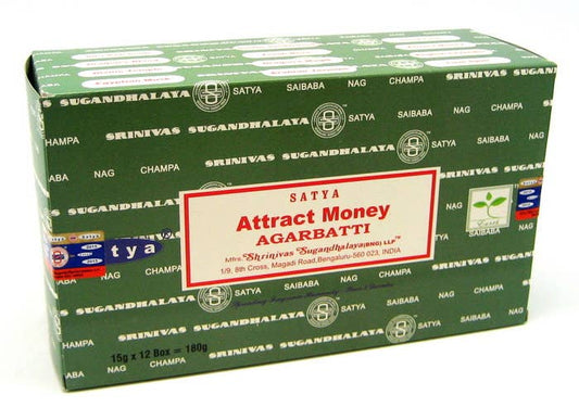 Satya - Attract Money Incense Sticks (15 g.)