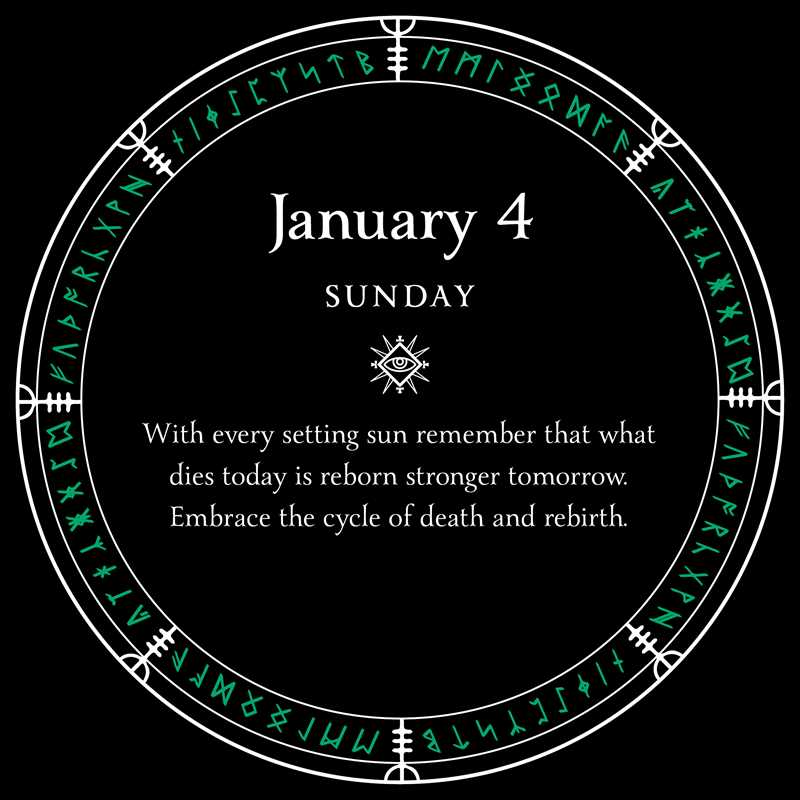 2026 Witch's Calendar: Daily Magick Day-to-Day Calendar by Barbara  Meiklejohn-Free: Calendar; 736 pages / English