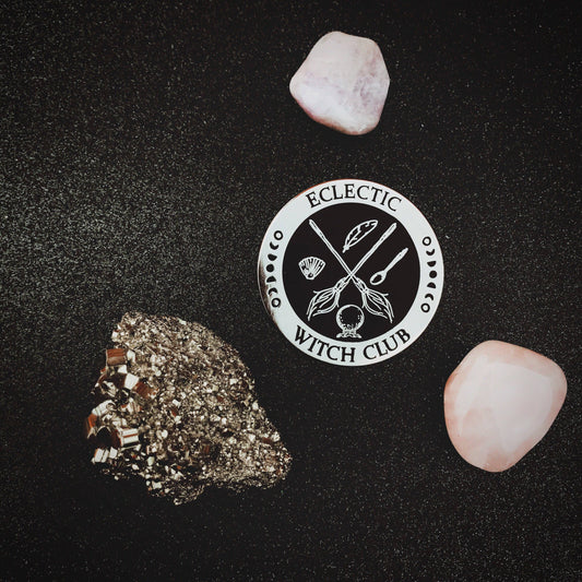 Eclectic Witch Club Pin: SILVER