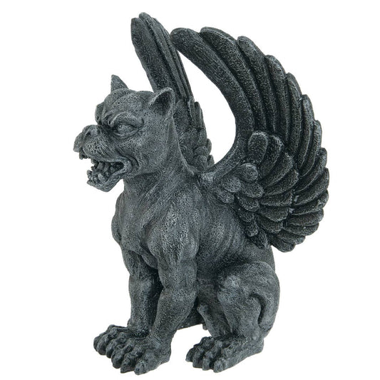 Winged Lioness Gargoyle Statue