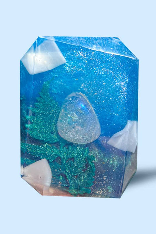 Enchanted Library (Virgo) - 7oz Zodiac Crystal Bar Soap
