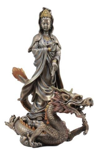 Y7828 Kuan Yin with Dragon C/2