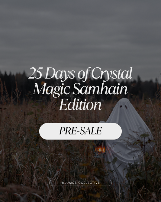 25 Days of Crystal Magic Samhain Edition