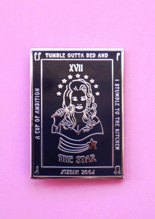 Dolly The Star Tarot Pin: GOLD