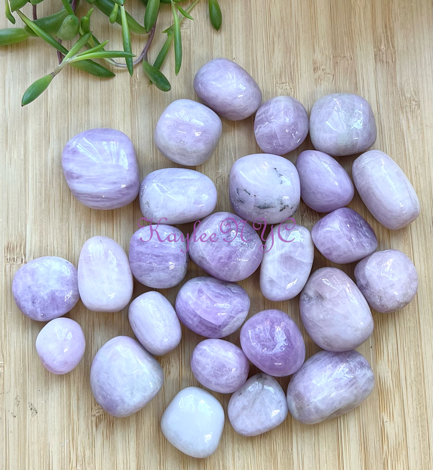 Wholesale Lot 1 Lb Natural Kunzite Tumble Healing Energy