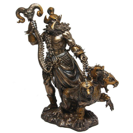 9317 Greek God Hades W/Cerebes