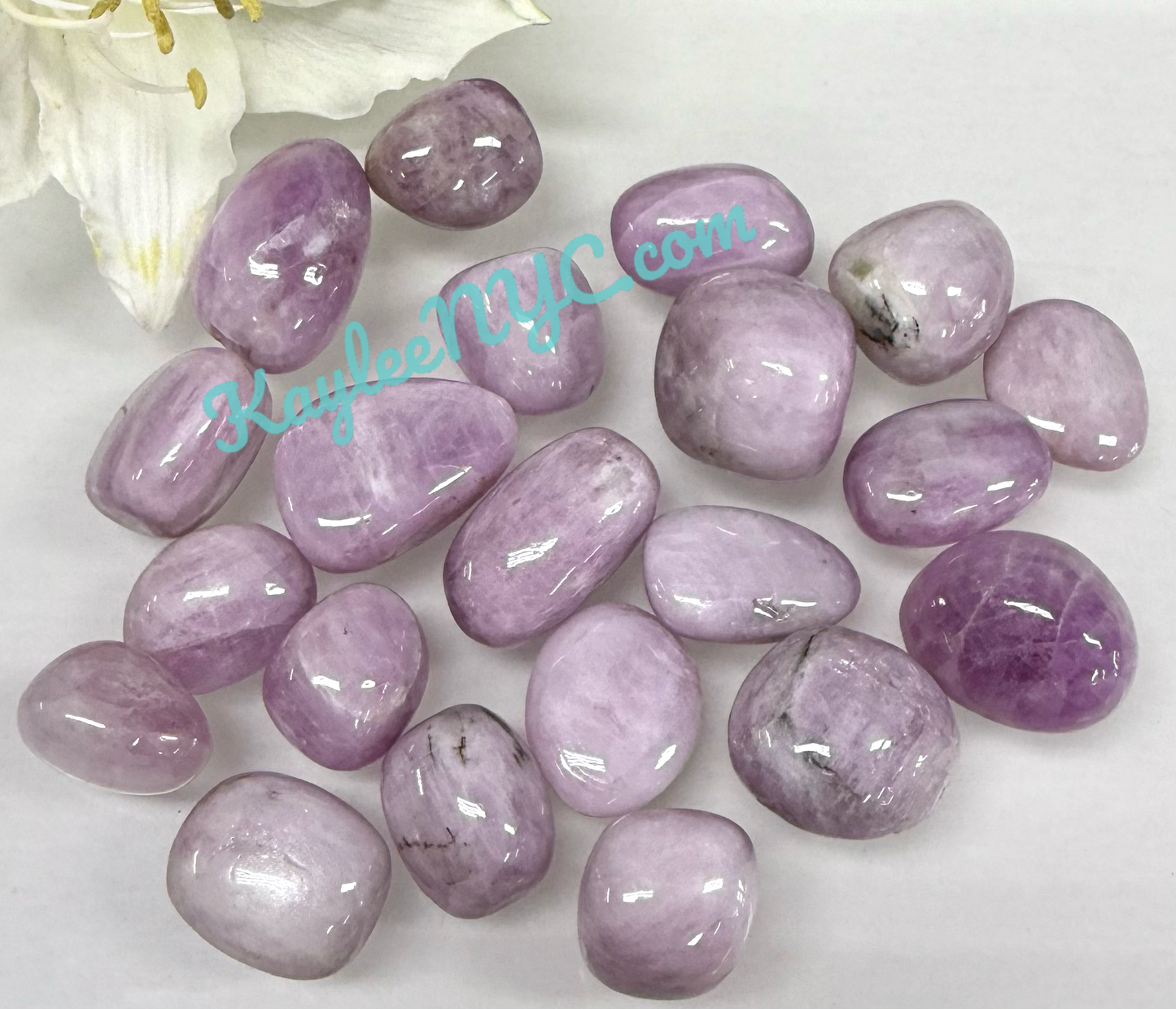 Wholesale Lot 1 Lb Natural Kunzite Tumble Healing Energy