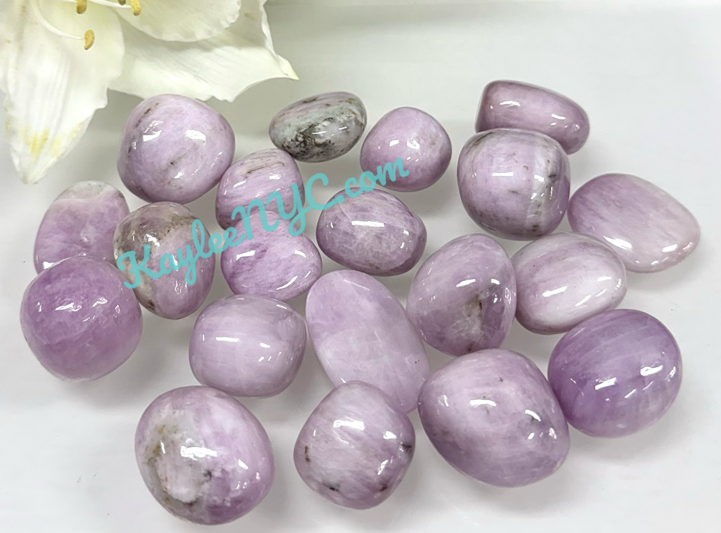Wholesale Lot 1 Lb Natural Kunzite Tumble Healing Energy