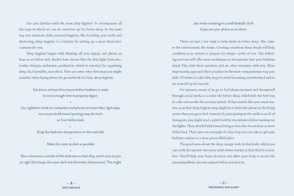 Rest Rituals by Valerie Oula
