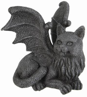 6323 Cat Gargoyle Shelf Stopper