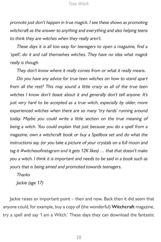 Teen Magick by Fiona Horne