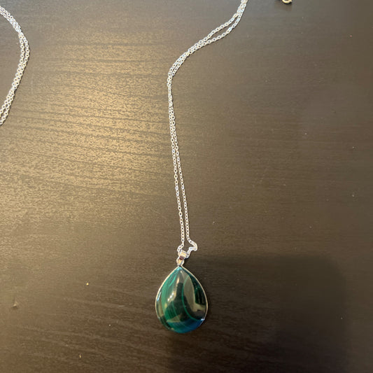 Malachite pendants