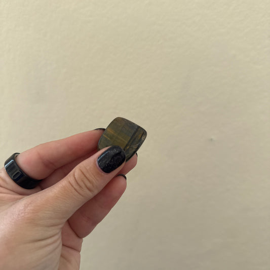 Blue tigers eye