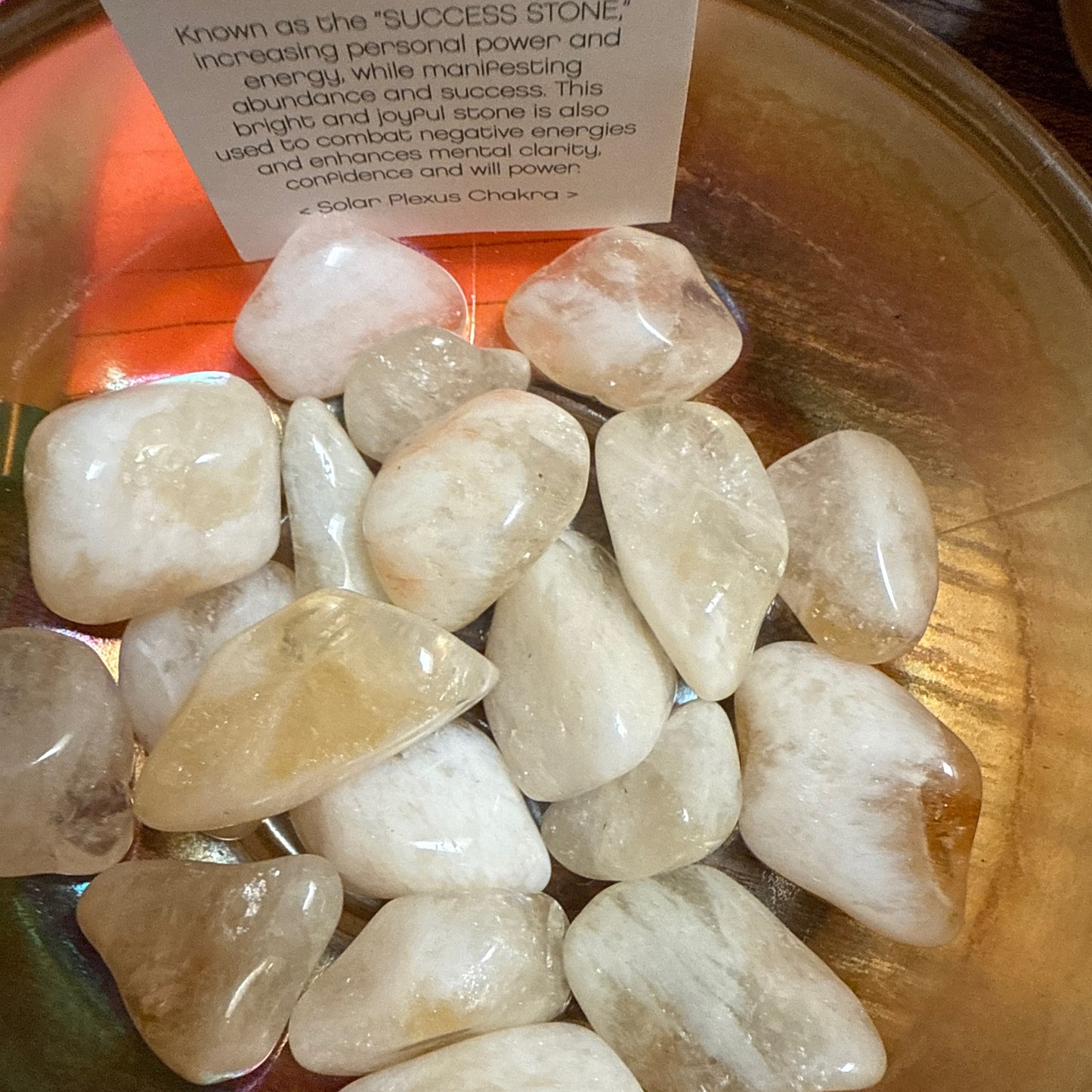 Citrine tumble