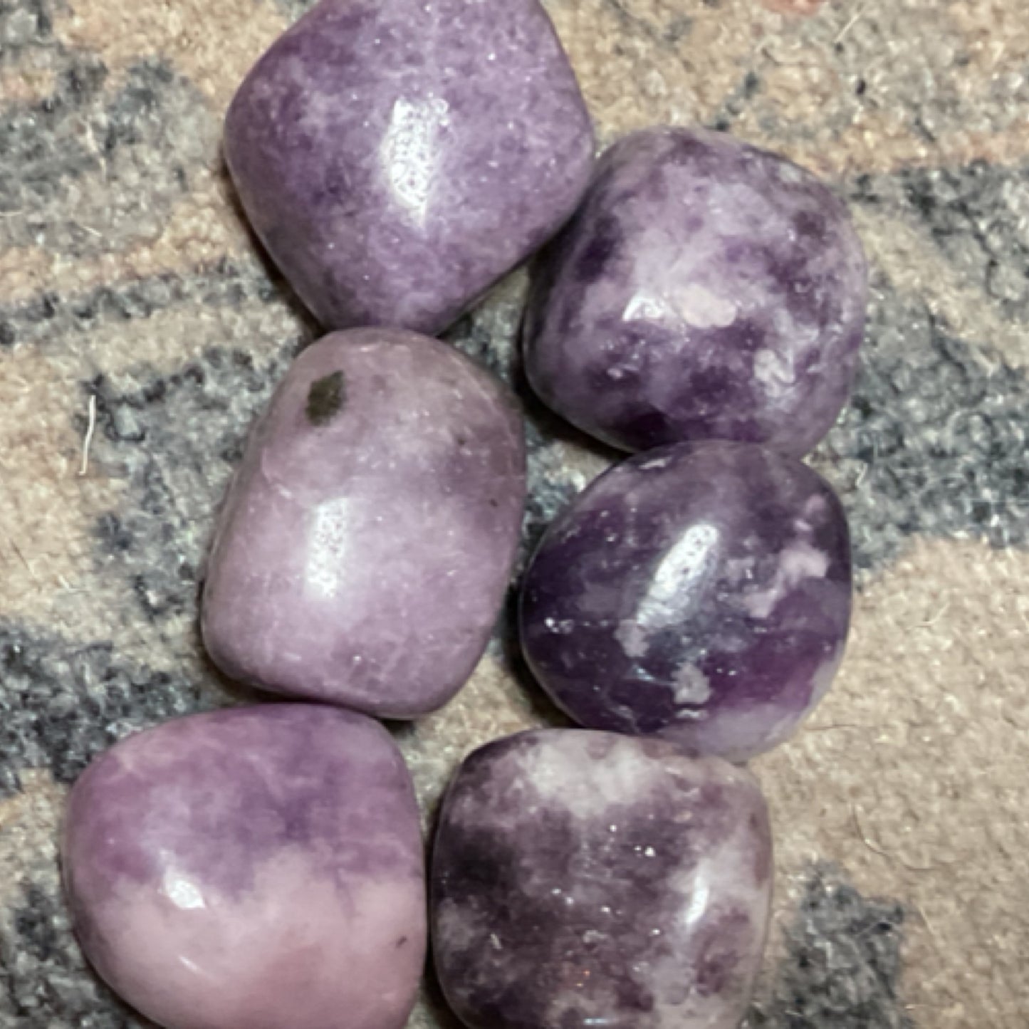 Lepidolite tumble