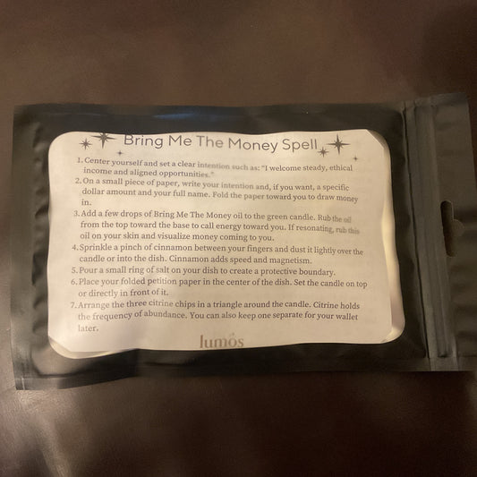 Bring Me The Money Spell Kit