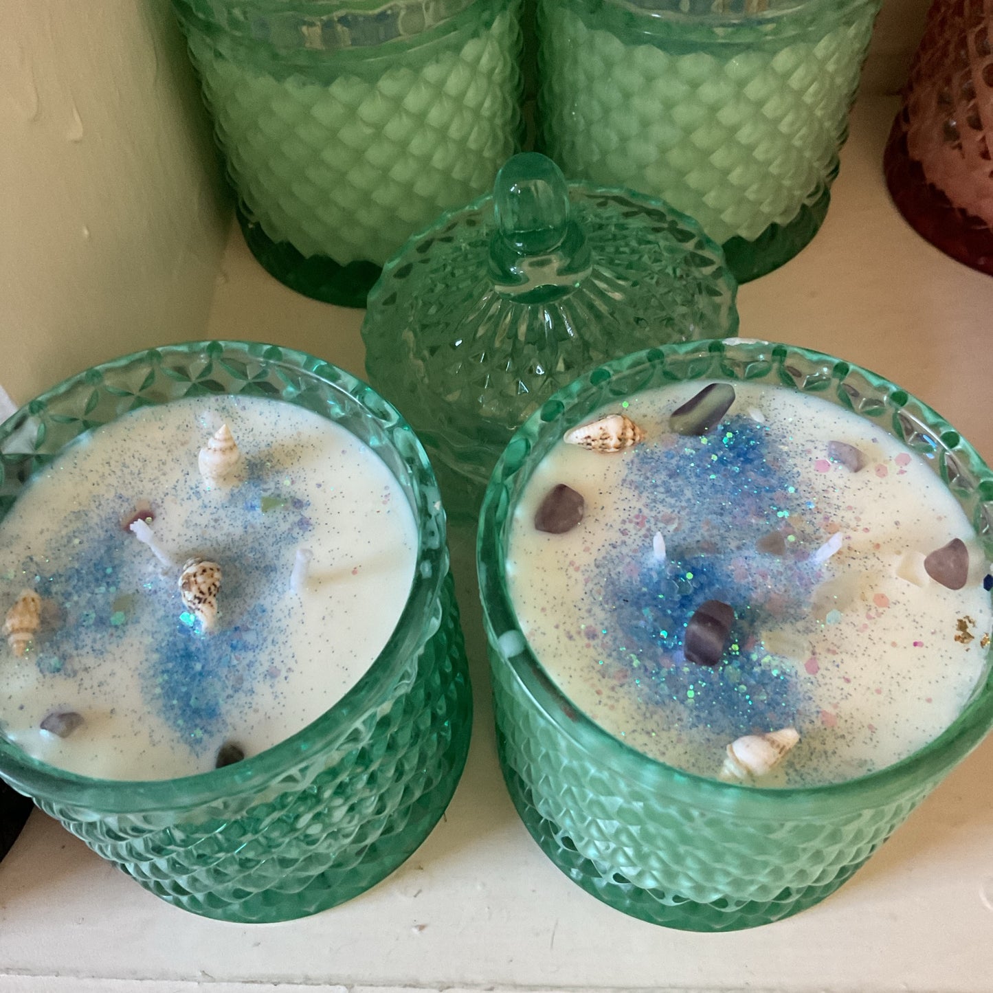 Poseidon candle