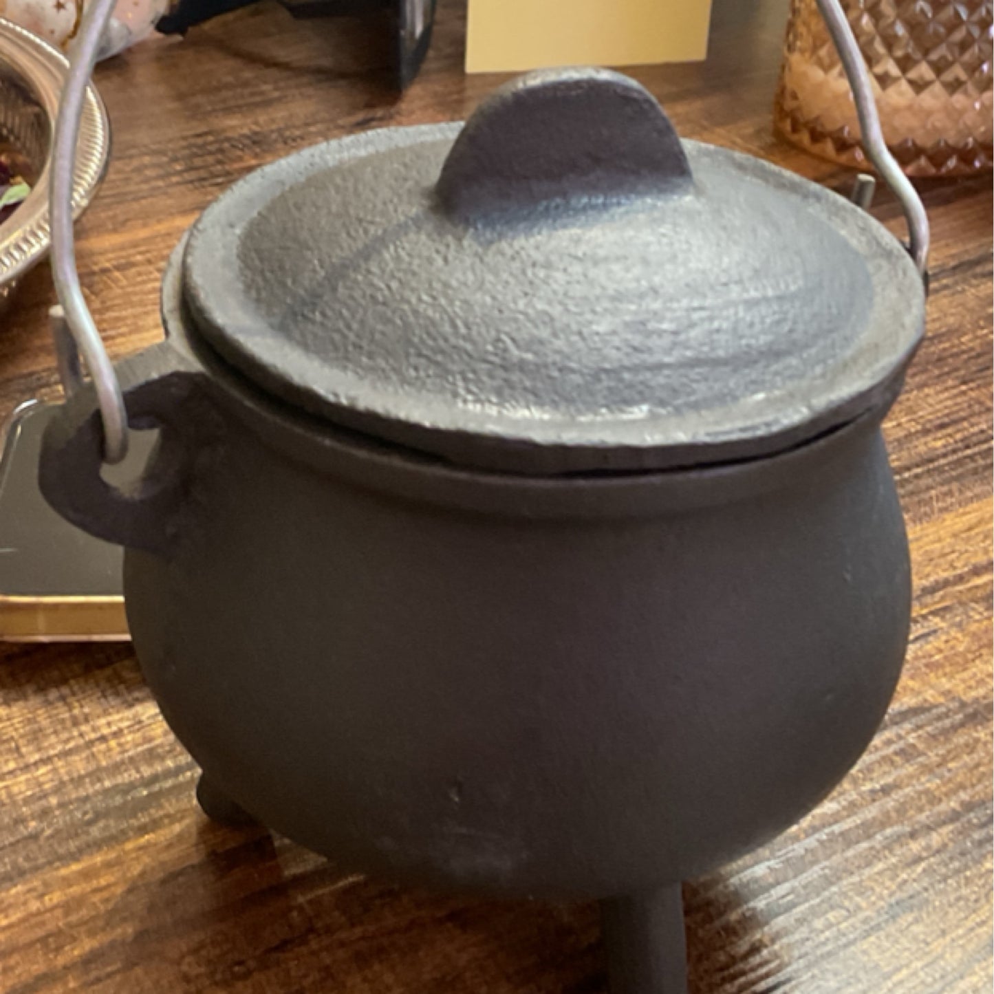 Wrought Iron cauldron