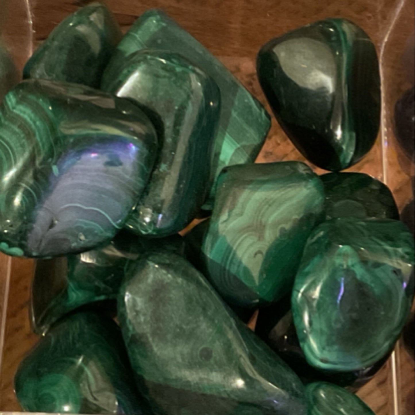 Malachite tumble