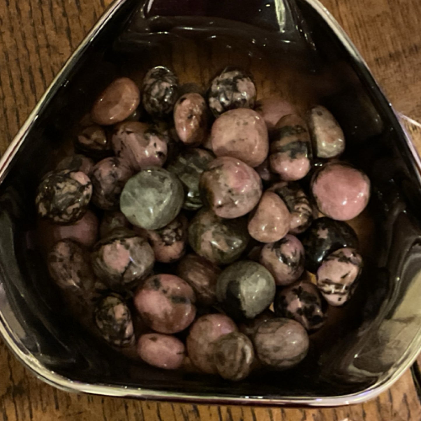 Rhodonite tumble